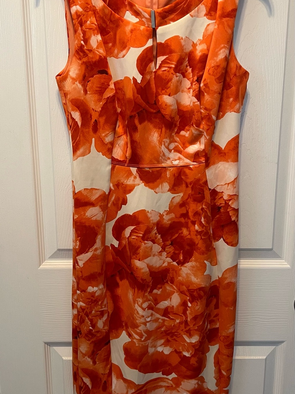 Enfocus Studio Orange Floral Dress